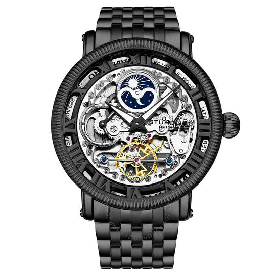 Stuhrling Original, Legacy Automatic Black Dial Men's Watch