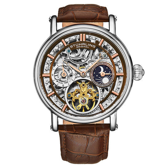 Stuhrling Original, Legacy Automatic Brown Dial Men's Watch