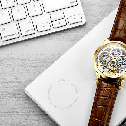 Stuhrling Original, Legacy Automatic Gold Dial Men's Watch