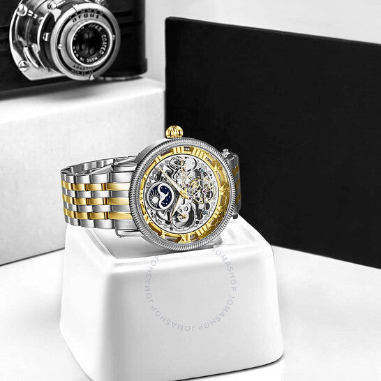 Stuhrling Original, Legacy Automatic Gold Dial Men's Watch