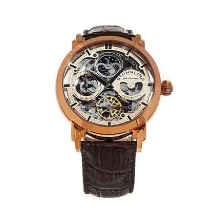 Stuhrling Original, Legacy Automatic Rose Dial Men's Watch
