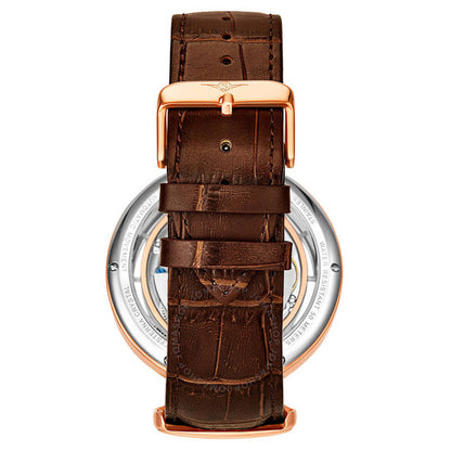 Stuhrling Original, Legacy Automatic Rose Gold Dial Men's Watch