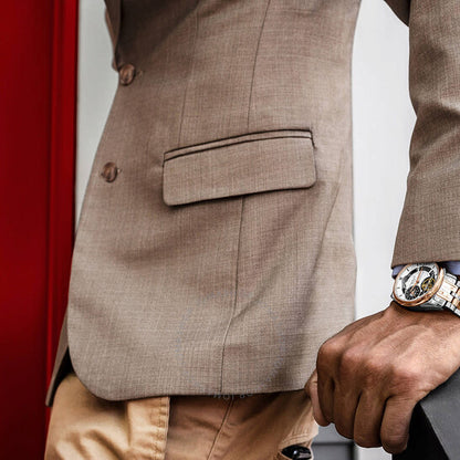 ساعة ستوهرلينغ أوريجينال ليجاسي أوتوماتيكية للرجال بمينا فضي