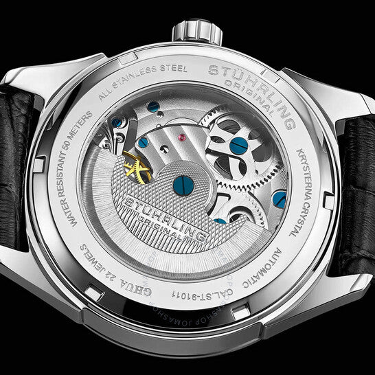 Stuhrling Original, Legacy Automatic Silver Dial Men's Watch