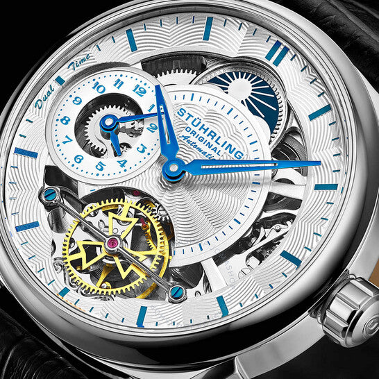 Stuhrling Original, Legacy Automatic Silver Dial Men's Watch