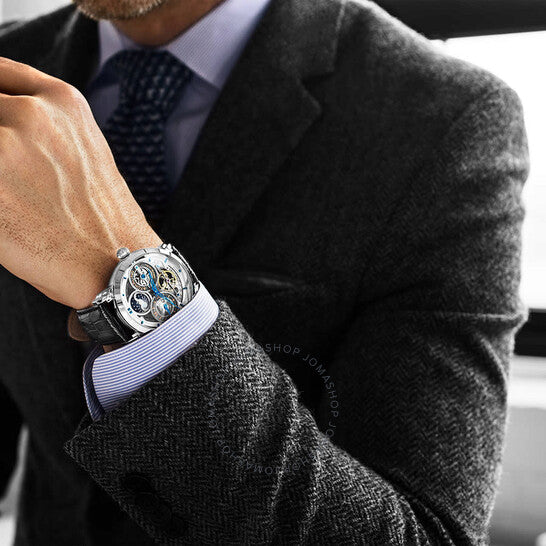 Stuhrling Original, Legacy Automatic Silver Dial Men's Watch