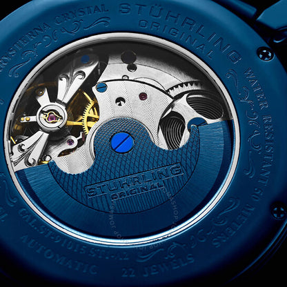 Stuhrling Original, Legacy Automatic Silver Dial Men's Watch