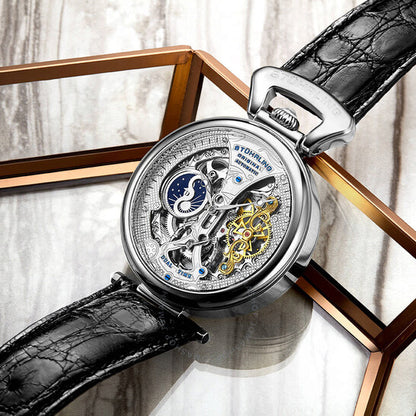 Stuhrling Original, Legacy Automatic Silver Dial Men's Watch