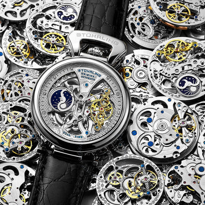 Stuhrling Original, Legacy Automatic Silver Dial Men's Watch