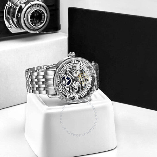 Stuhrling Original, Legacy Automatic Silver Dial Men's Watch