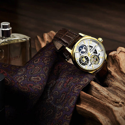 Stuhrling Original, Legacy Automatic Silver Dial Men's Watch