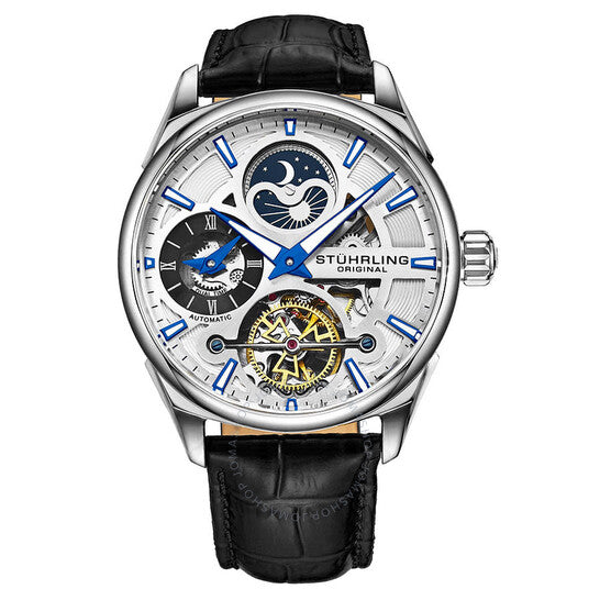 Stuhrling Original, Legacy Automatic Silver Dial Men's Watch