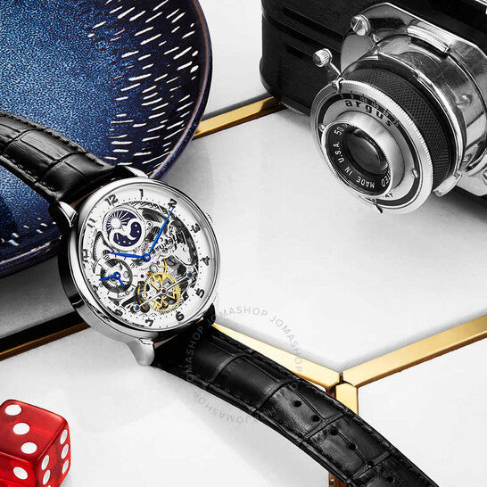 Stuhrling Original, Legacy Automatic Silver Dial Men's Watch