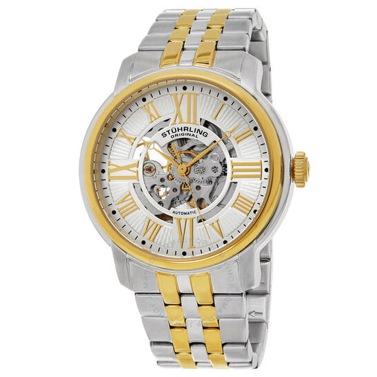 Stuhrling Original, Legacy Automatic Silver Dial Men's Watch
