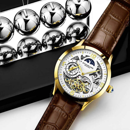 Stuhrling Original, Legacy Automatic White Dial Men's Watch