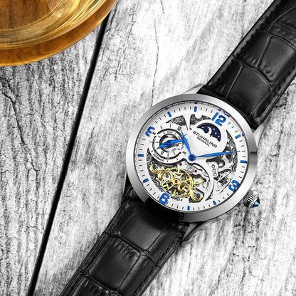 Stuhrling Original, Legacy Automatic White Dial Men's Watch