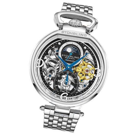 Stuhrling Original, Legacy Automatic Black Dial Men's Watch