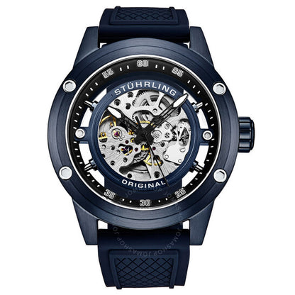 Stuhrling Original, Legacy Automatic Blue Dial Men's Watch