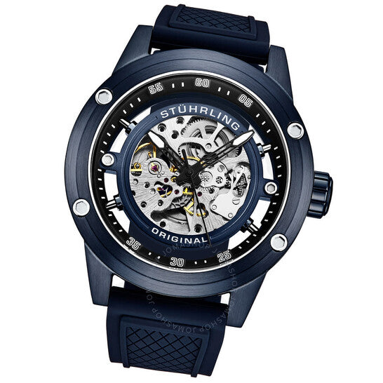 Stuhrling Original, Legacy Automatic Blue Dial Men's Watch
