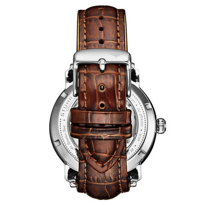 Stuhrling Original, Legacy Chronograph Automatic Brown Dial Men's Watch