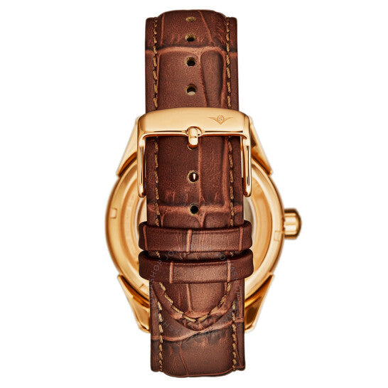 Stuhrling Original, Legacy Chronograph Automatic Rose Gold Dial Men's Watch