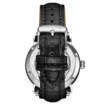 Stuhrling Original, Legacy Chronograph Automatic Silver Dial Men's Watch