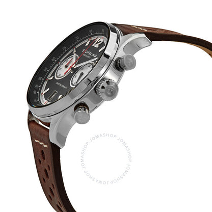 Stuhrling Original, Monaco Black Dial Men's Watch