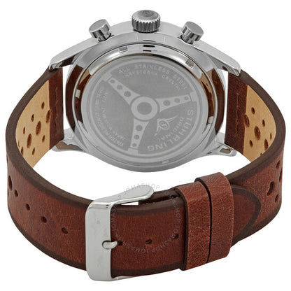 Stuhrling Original, Monaco Black Dial Men's Watch