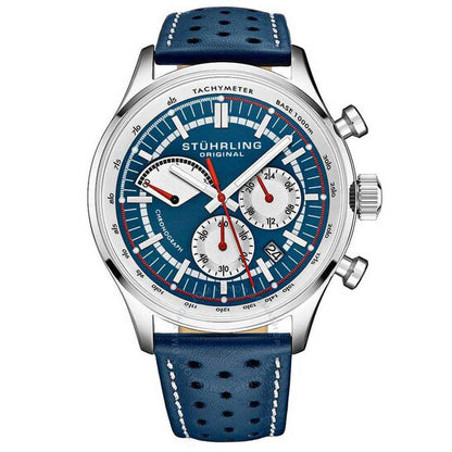 Stuhrling Original, Monaco Blue Dial Men's Watch