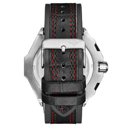 Stuhrling Original, Monaco Chronograph Quartz Black Dial Men's Watch