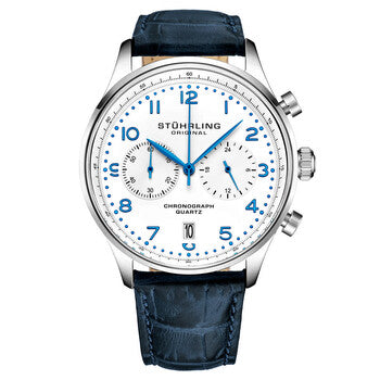 Monaco Chronograph Quartz White Dial Men's Watch