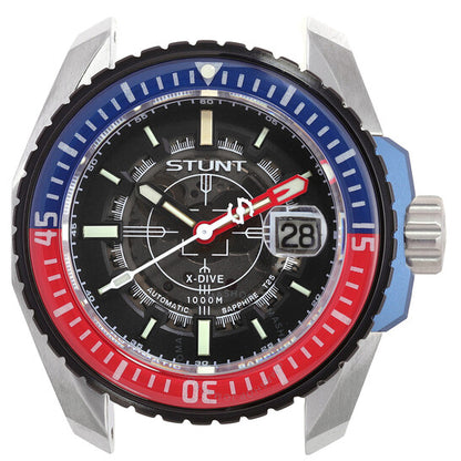 Stunt, The Halocline Automatic Pepsi Bezel Men's Watch