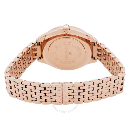 ساعة سواروفسكي أتراكت كوارتز كريستال فضية للنساء