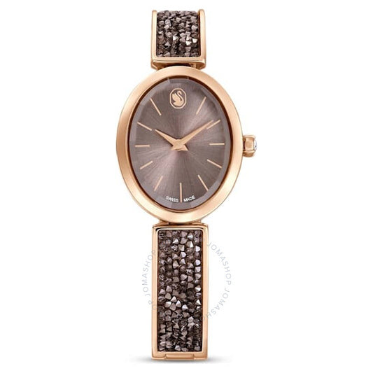 Swarovski, Crystal Rock Oval Quartz Ladies Watch