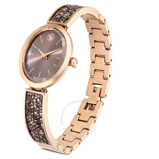 Swarovski, Crystal Rock Oval Quartz Ladies Watch