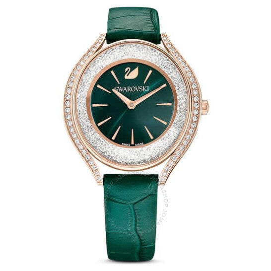 Swarovski, Crystalline Aura Quartz Green Dial Ladies Watch