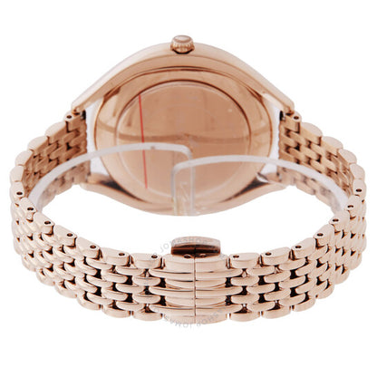 Swarovski, Crystalline Aura Quartz White Silver Dial Ladies Watch