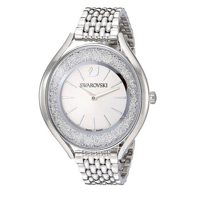 Swarovski, Crystalline Aura Quartz White Silver-tone Dial Ladies Watch