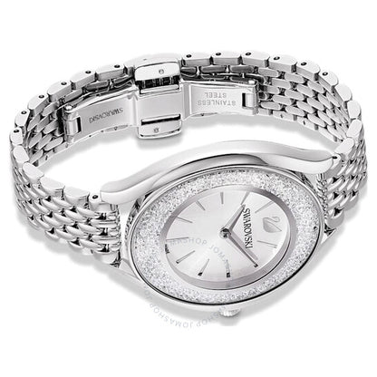 Swarovski, Crystalline Aura Quartz White Silver-tone Dial Ladies Watch