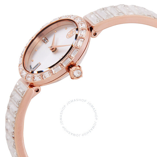 Swarovski, Matrix Bangle Quartz Crystal Silver Dial Ladies Watch