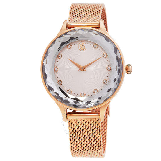 Swarovski, Octea Nova Quartz Crystal Silver Dial Ladies Watch