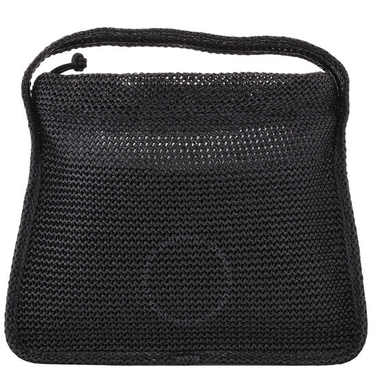 حقيبة كتف كبيرة من تصميم ألكسندر وانج، مصنوعة من مادة الرافييا من رايان