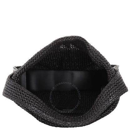 حقيبة كتف كبيرة من تصميم ألكسندر وانج، مصنوعة من مادة الرافييا من رايان