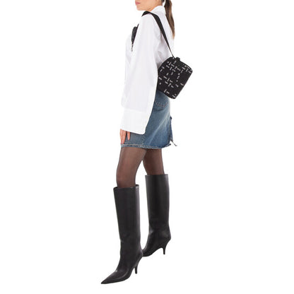 Linux Top Handle Bag in Black