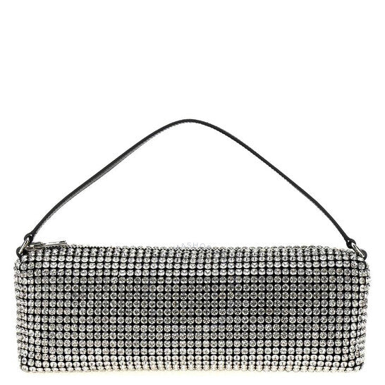 حقيبة هيريس الناعمة من تي باي ألكسندر وانج، مصنوعة من شبك الراين