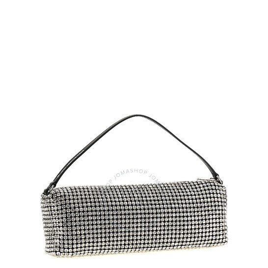 حقيبة هيريس الناعمة من تي باي ألكسندر وانج، مصنوعة من شبك الراين