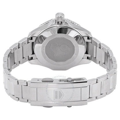 ساعة تاغ هوير أكواريسر أوتوماتيكية بمينا أسود للسيدات