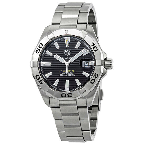 Tag Heuer, Aquaracer Automatic Black Sunray Brushed Dial Men's Watch