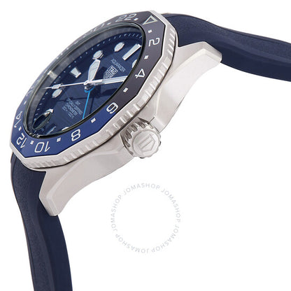 Tag Heuer, Aquaracer Automatic Blue Dial Batman Bezel Men's Watch