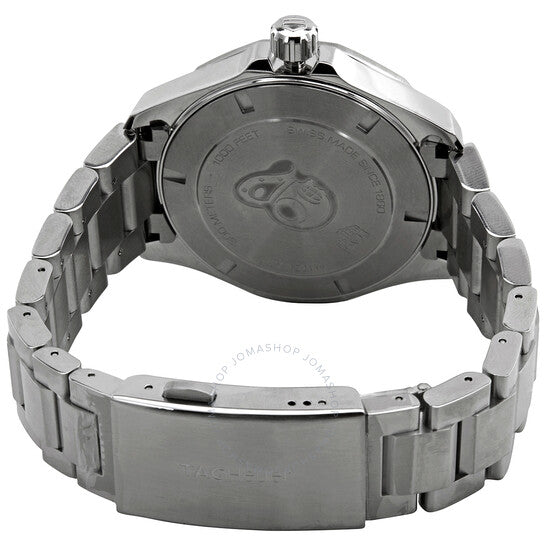 ساعة تاغ هوير أكواريسر أوتوماتيكية للرجال بمينا بني